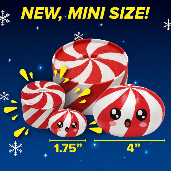 Fun Doh Petite (Mini) Squishy Christmas Dumpling Toy- Item Varies