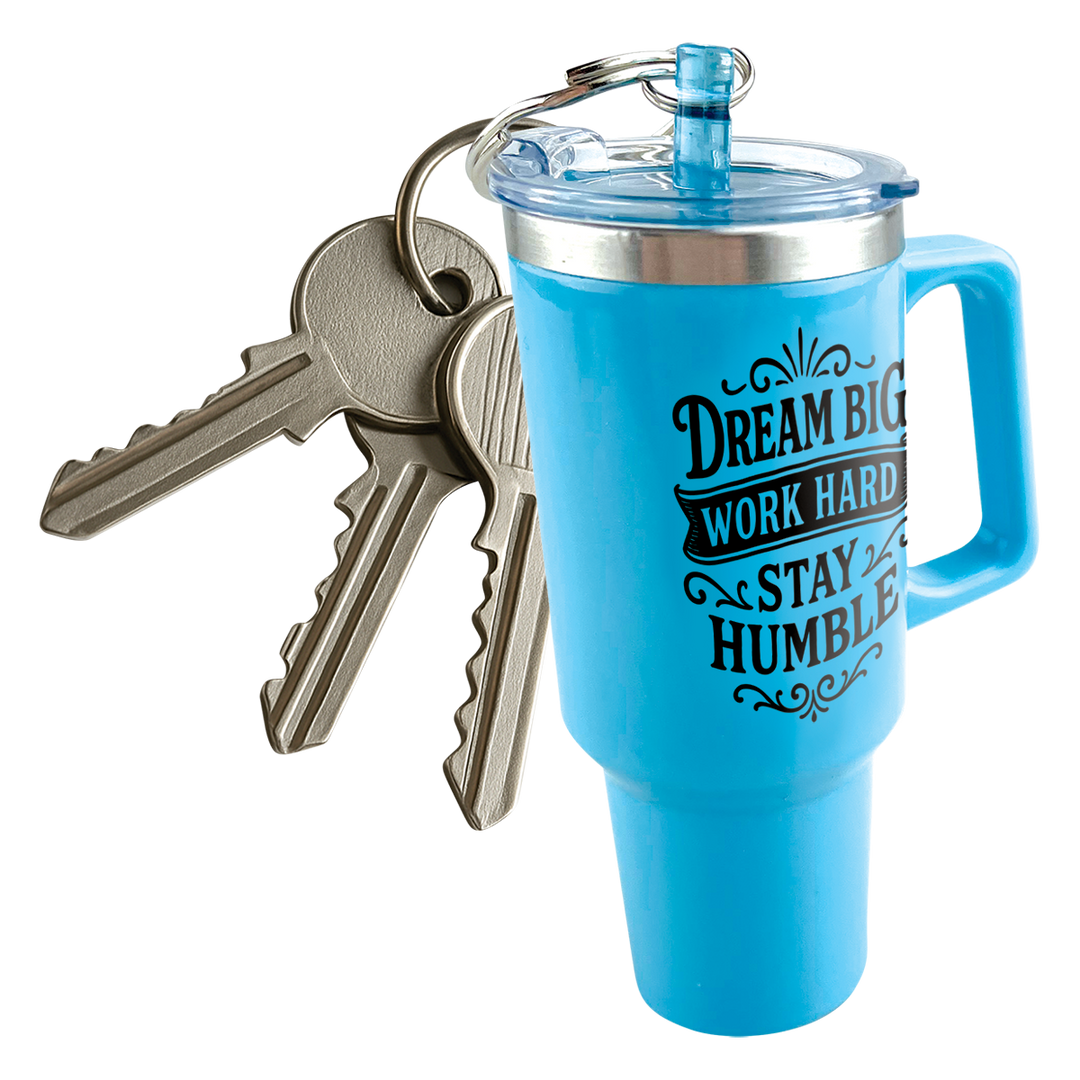Cute Cup Magnetic Keychain - Colors Vary