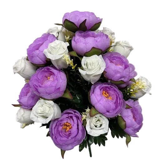 AR8758 Ranunculus Rose Bud Bush X 24