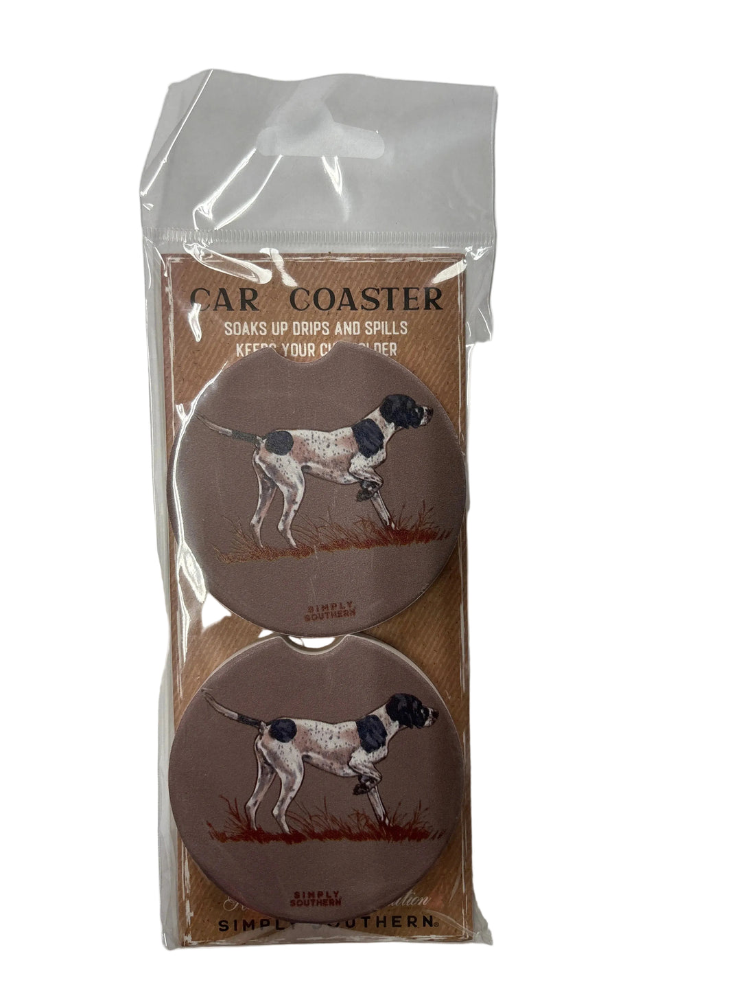 Simply Southern Ceramic Car Coaster Set of 2 6202ROIRP