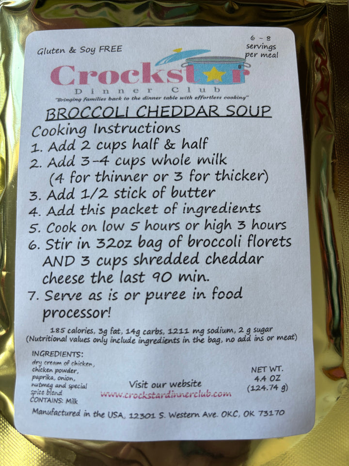 Crockstar Crockpot Meal Starters