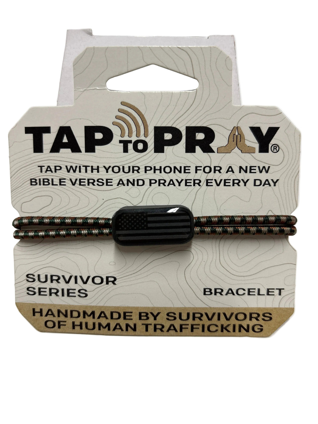 Versible® Tap To Pray® Tactical Survivor Series Bracelet
