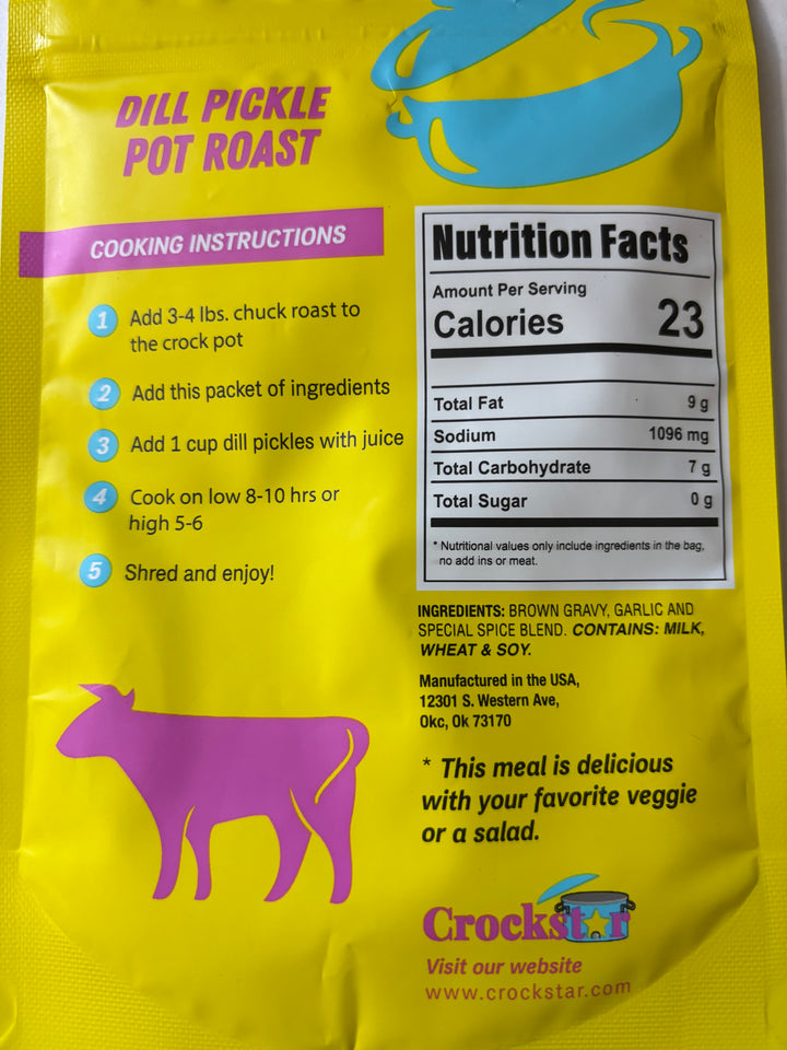 Crockstar Crockpot Meal Starters