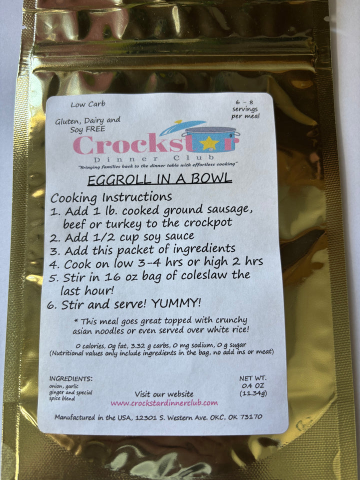 Crockstar Crockpot Meal Starters