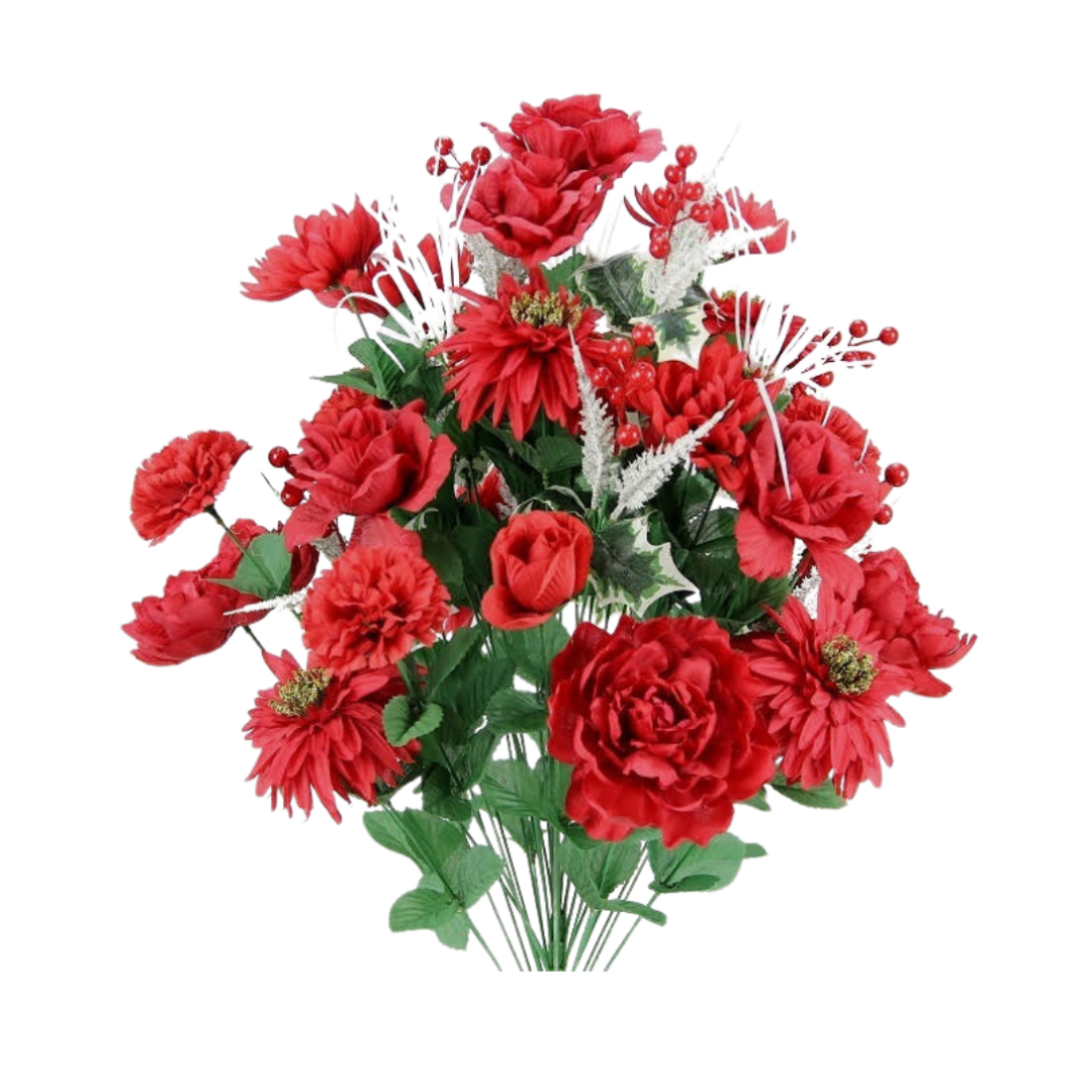 GPB6829 Christmas Mixed Bush X 36 - R