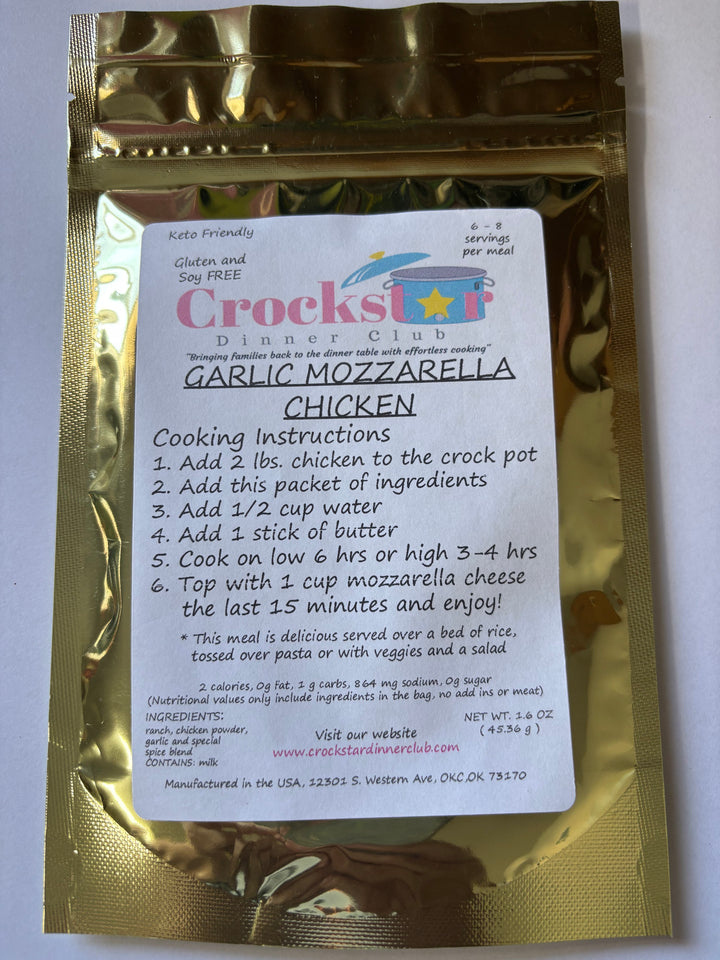 Crockstar Crockpot Meal Starters