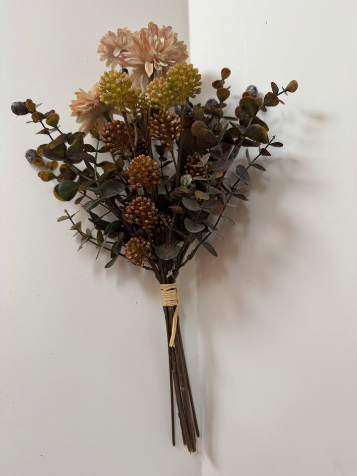 286XX 14 1/2" Dahlia Eucalyptus Bundle - R