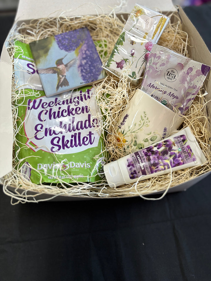 Lavender Hummingbird Comfort Care Package - R