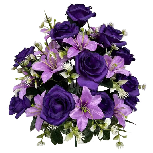 KZ3999 Rose/Lily Bush X24
