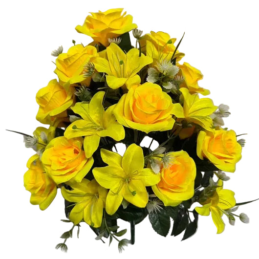 KZ3999 Rose/Lily Bush X24