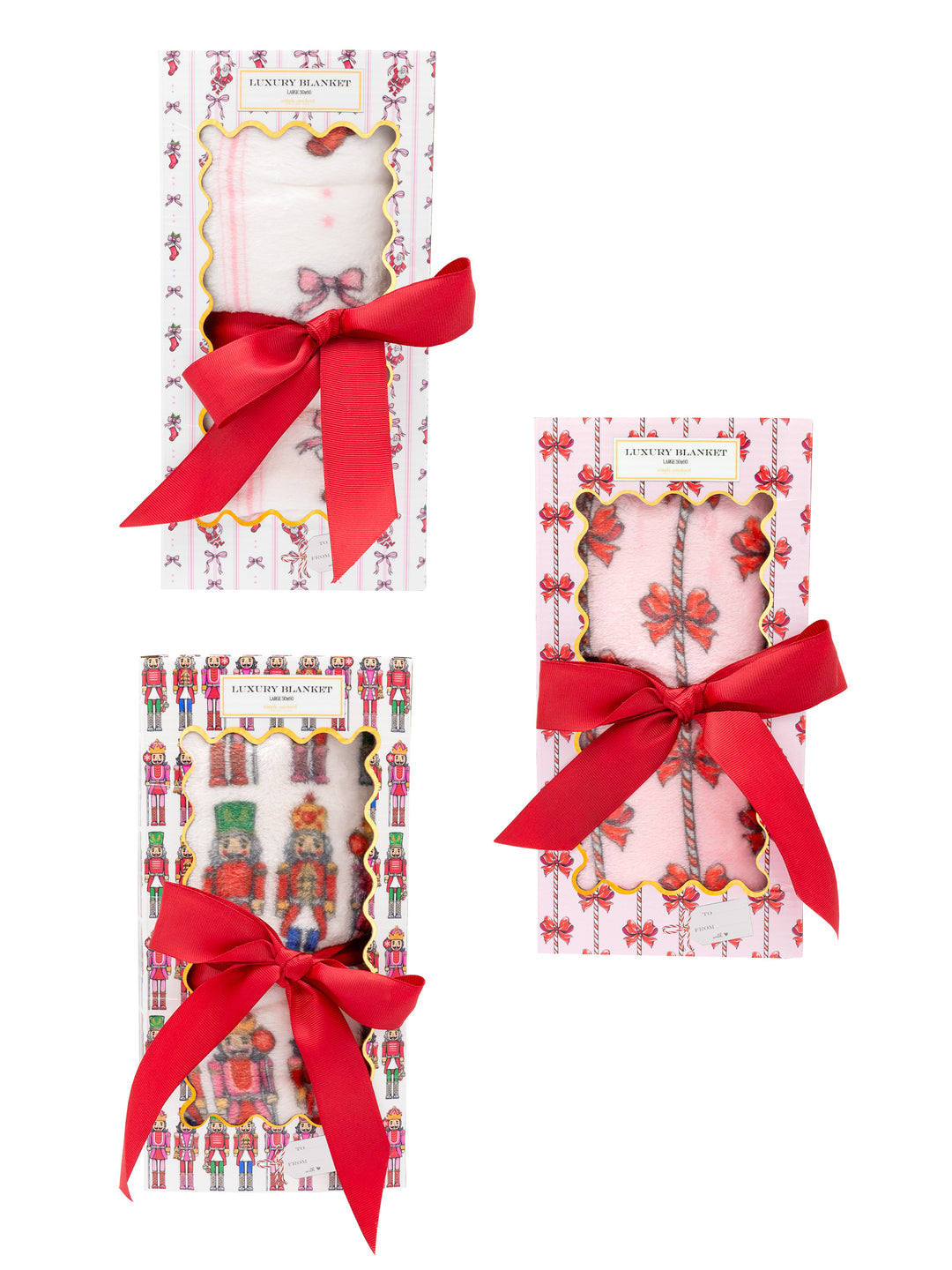 Simply Southern Luxury Christmas Blanket 50" X 60" in Gift Box
