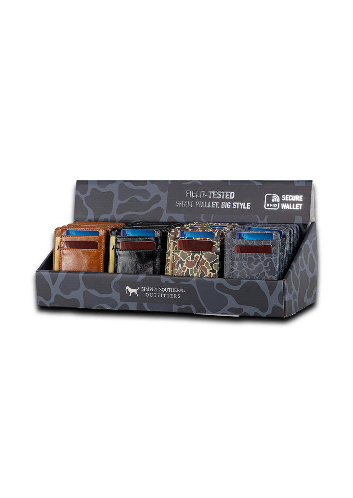 Simply Southern Men's RFID Secure Wallet