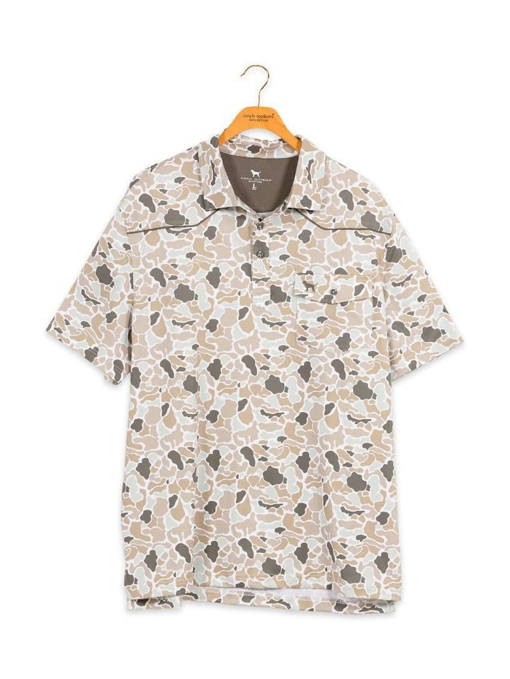 Simply Southern Men's or Youth Light Camo Polo