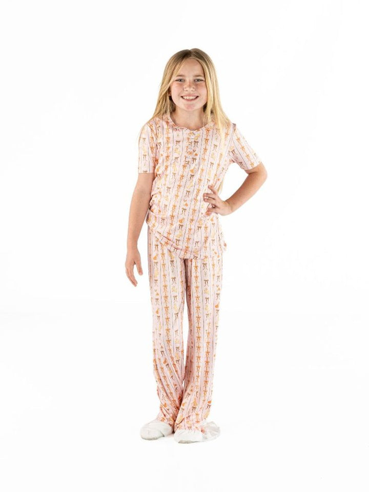 Simply Southern Adult or Youth PJ Lily Dog Ribbon Set