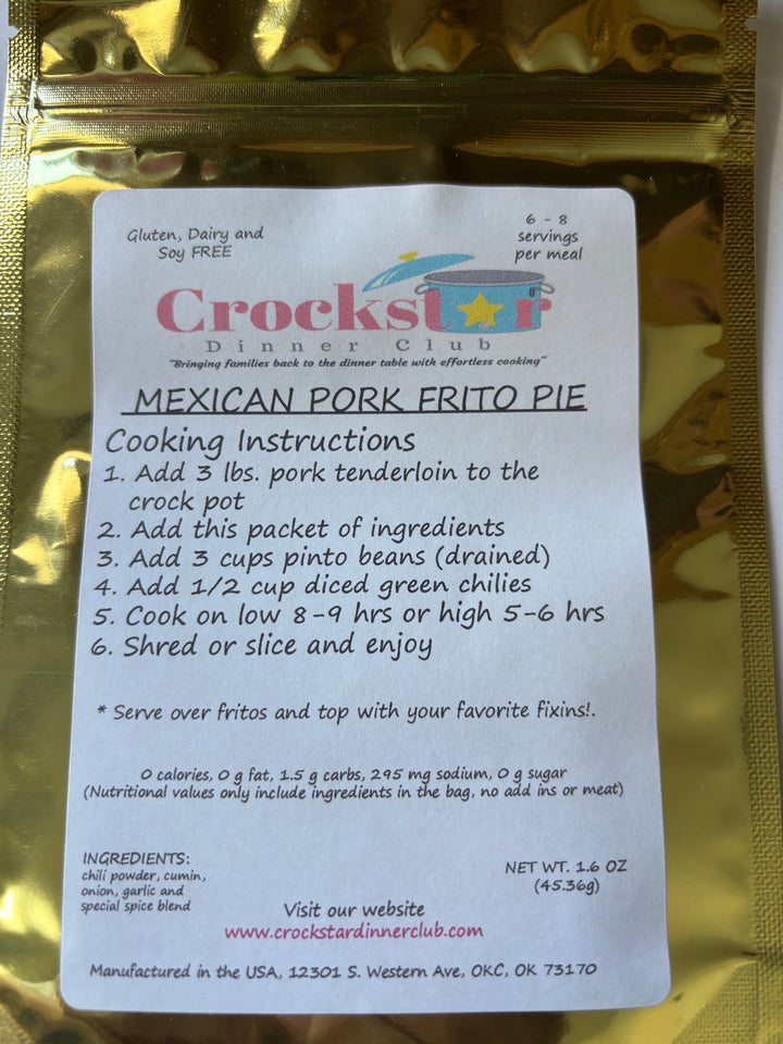 Crockstar Crockpot Meal Starters