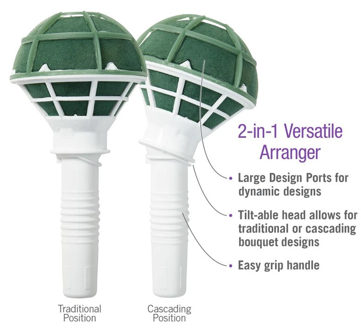 RSFA00094S6 Bouquet Holder w/Wet Foam - W
