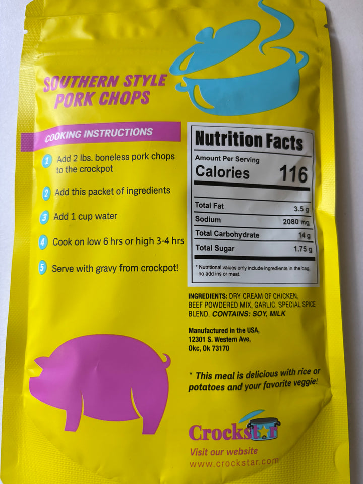 Crockstar Crockpot Meal Starters