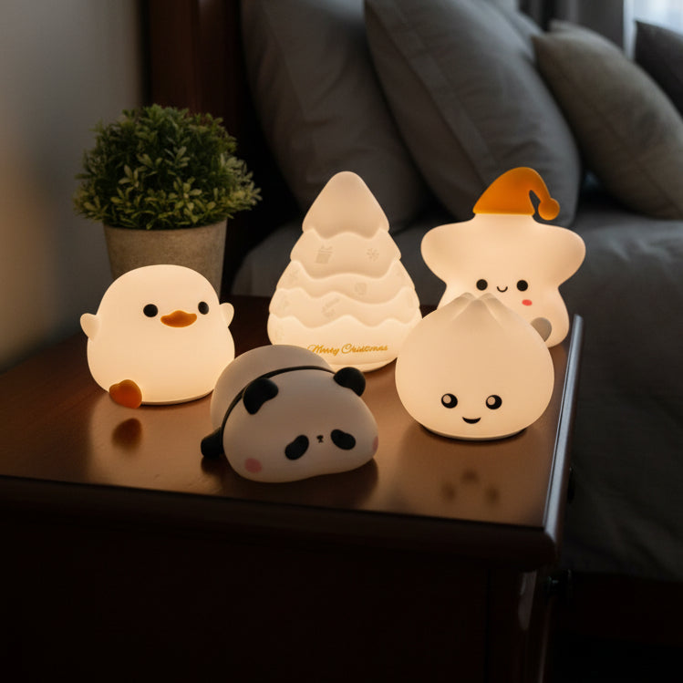 Color Changing Silicon Night Lights