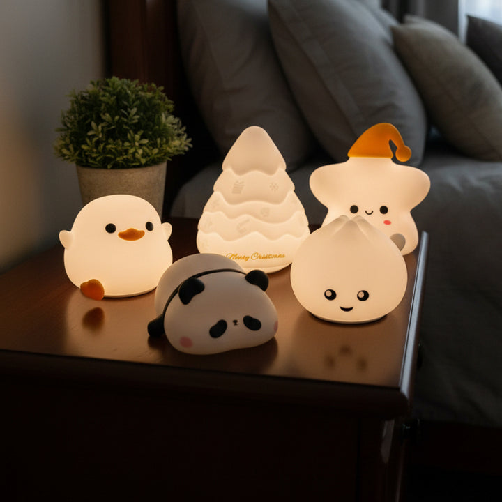 Color Changing Silicon Night Lights
