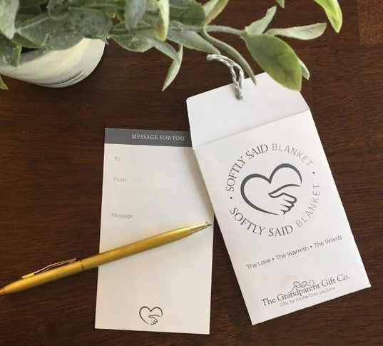 Softly Said Sympathy Blanket by Grandparent Gift Co. - R