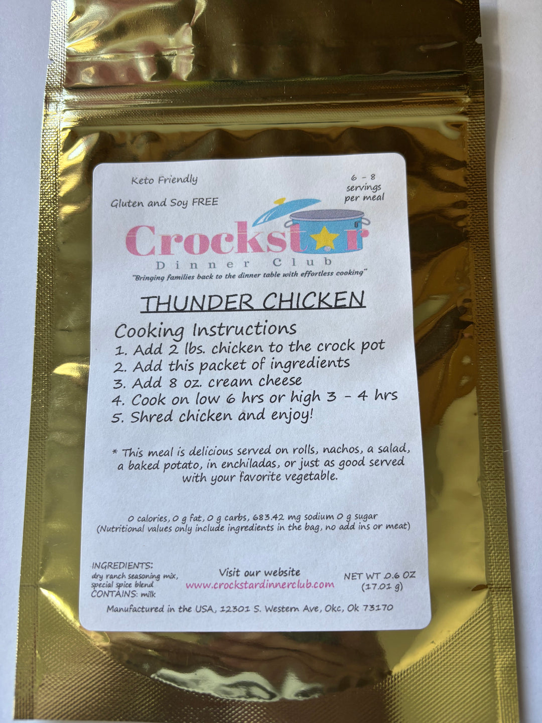 Crockstar Crockpot Meal Starters