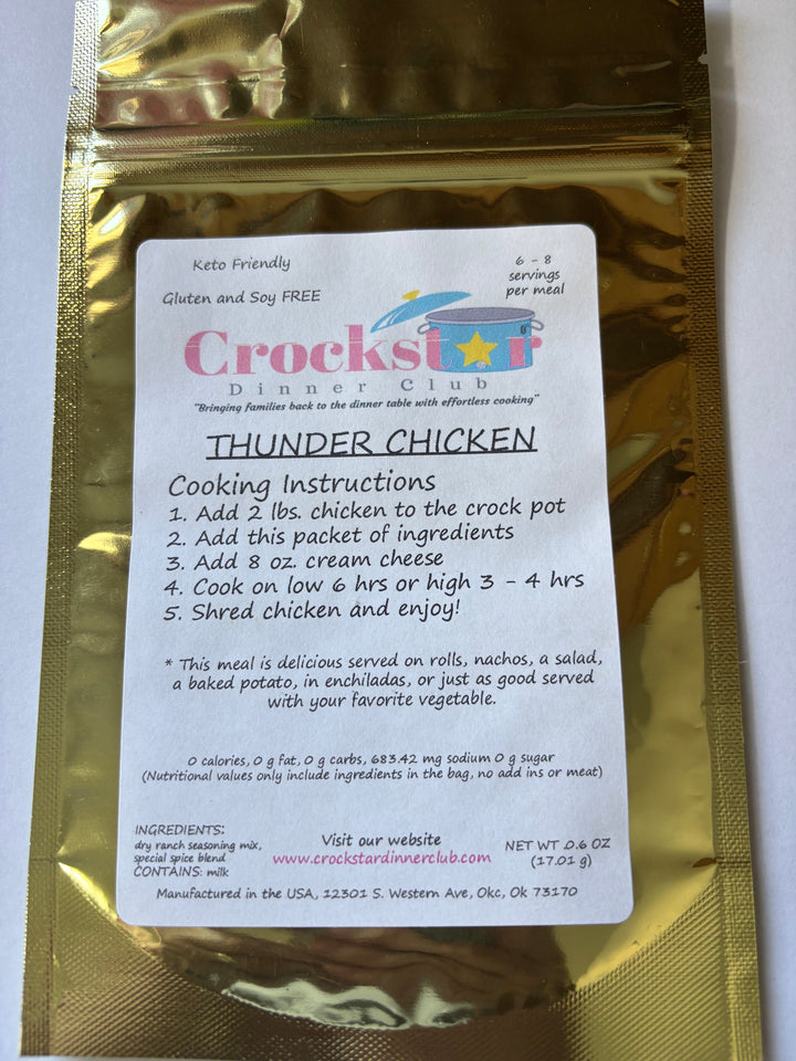 Crockstar Crockpot Meal Starters