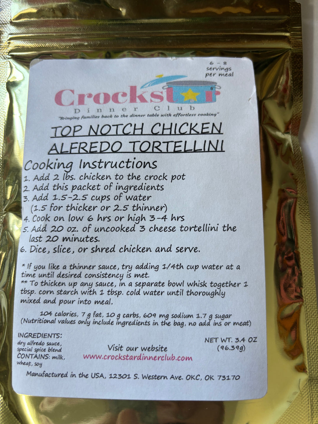 Crockstar Crockpot Meal Starters