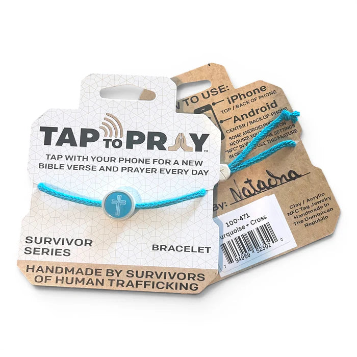 Versible® Tap To Pray® String Braided Survivor Series Bracelet