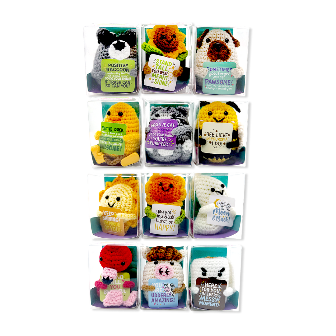 Emotional Support Crochet Plush Pals - Items Vary