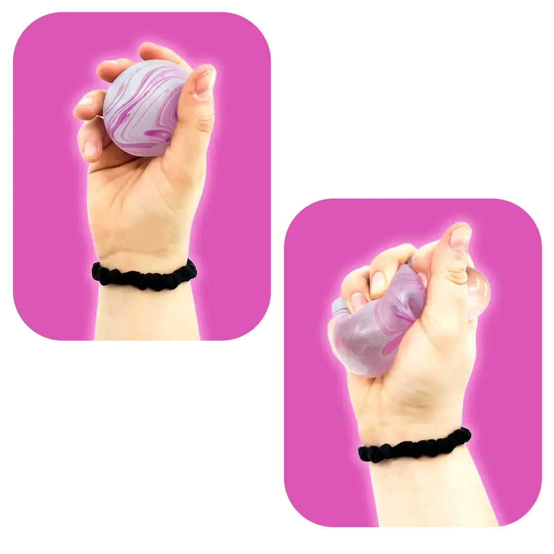 Fun Doh Squishy Fun Fidget Ball Boxed Assortment - Colors Vary