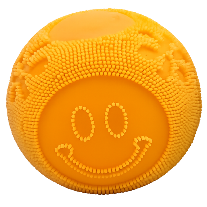 Fun Doh Fuzzy Face Squishy Sensory Toy - Colors Vary