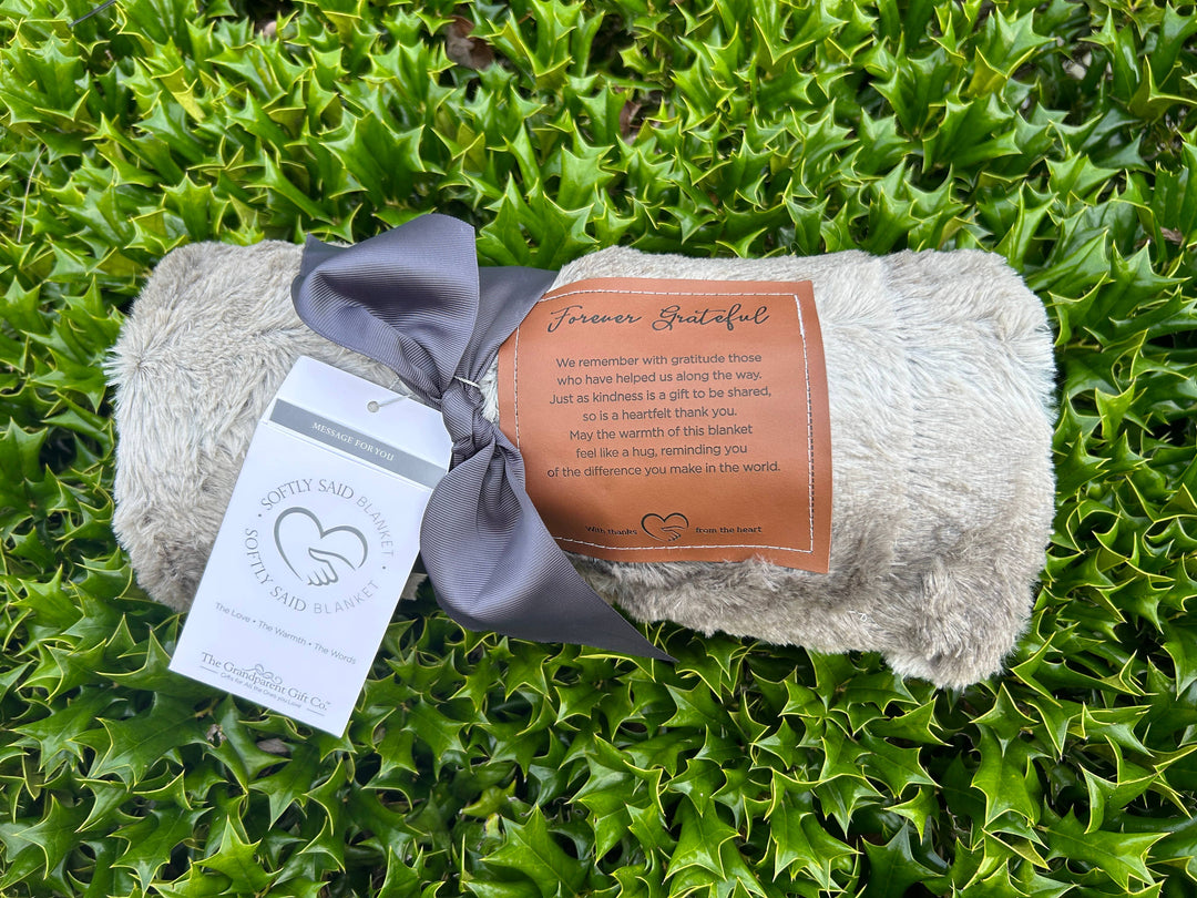 Softly Said Blanket: Forever Grateful Thank You Gift