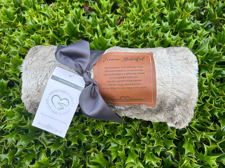 Softly Said Blanket: Forever Grateful Thank You Gift