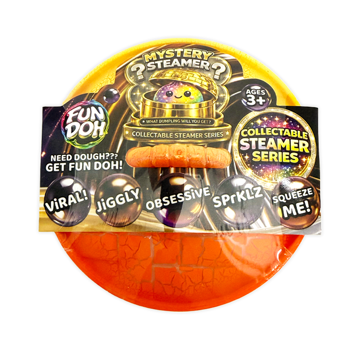 Fun Doh Mystery Dumpling Squishies - Ultra Rare Collection - Colors Vary