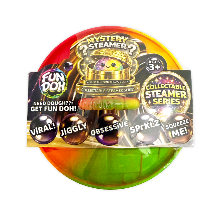 Fun Doh Mystery Dumpling Squishies - Ultra Rare Collection - Colors Vary