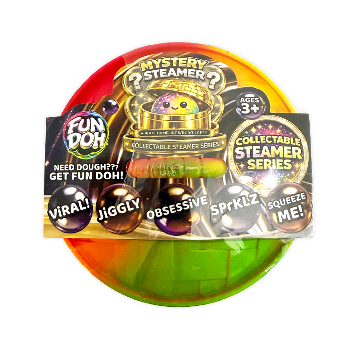 Fun Doh Mystery Dumpling Squishies - Ultra Rare Collection - Colors Vary