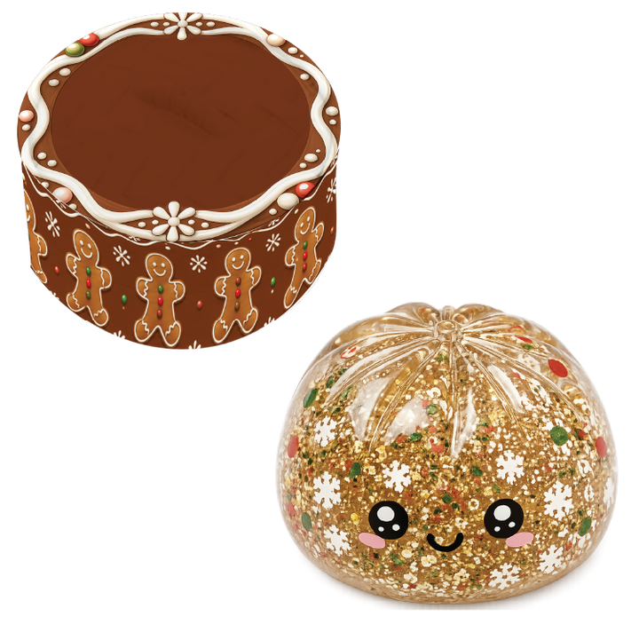 Fun Doh Christmas Dumpling Squishy Toy - Items Vary