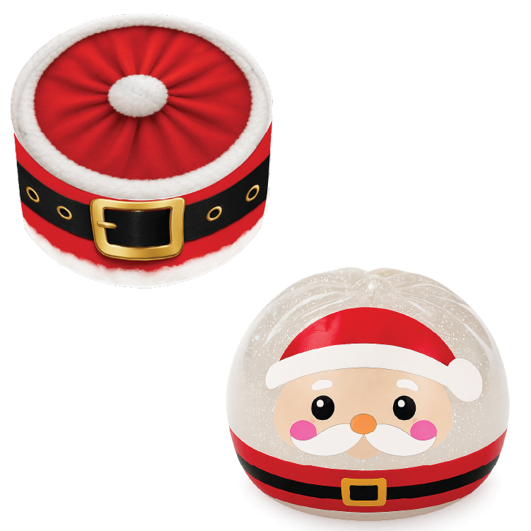 Fun Doh Christmas Dumpling Squishy Toy - Items Vary