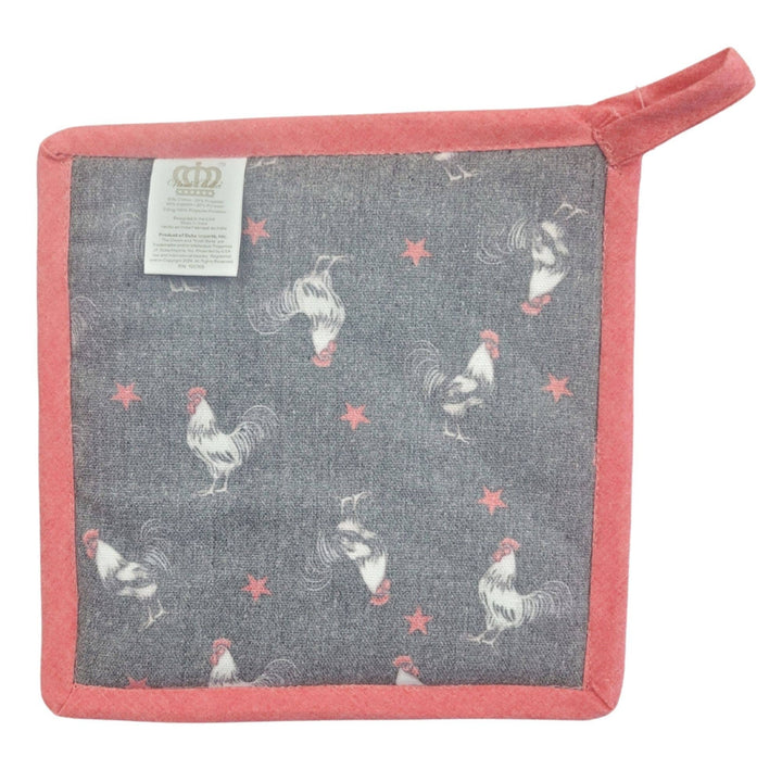"Rooster" Farm-Themed Pocket Mitt
