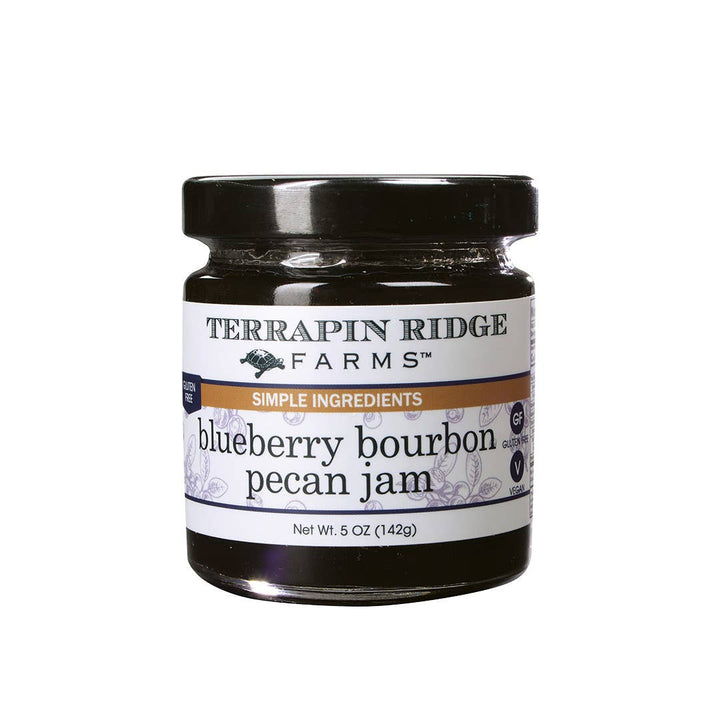 Blueberry Bourbon Pecan Jam 5 oz