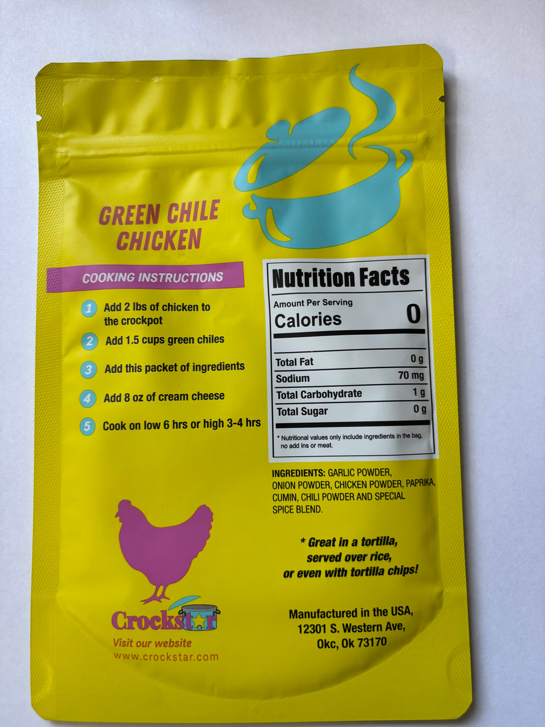 Crockstar Crockpot Meal Starters