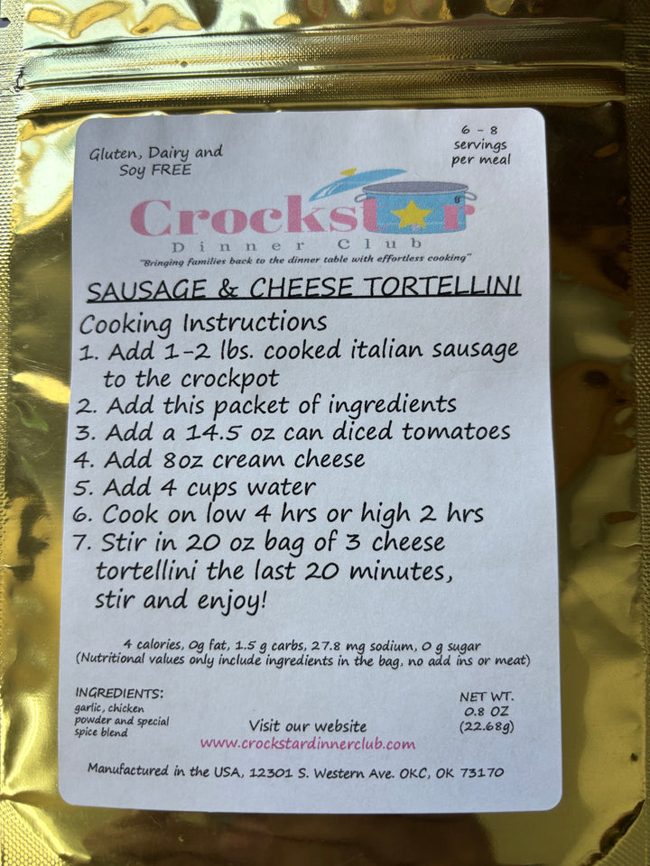 Crockstar Crockpot Meal Starters