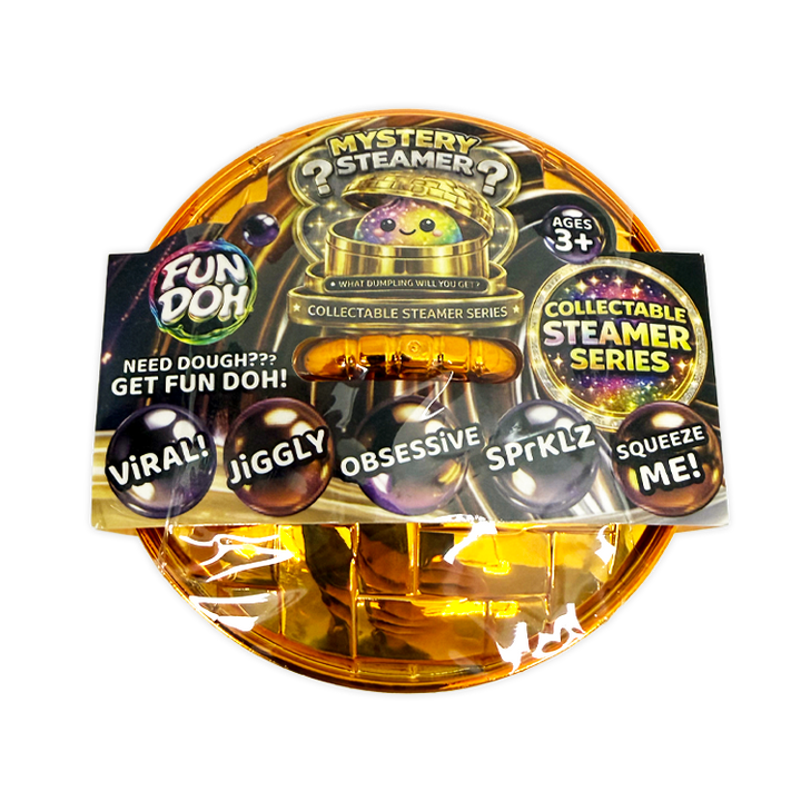 Fun Doh Mystery Dumpling Squishies - Ultra Rare Collection - Colors Vary
