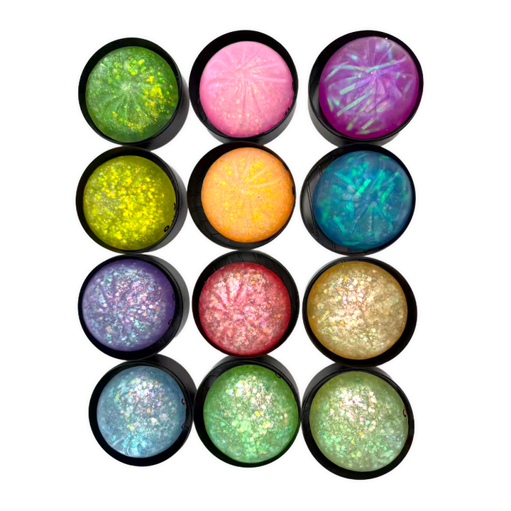Fun Doh Glow In Dark Mystery Dumpling Squishy Black Basket