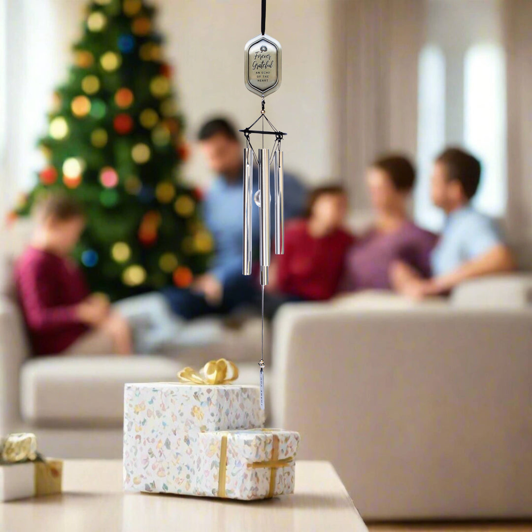 Forever Grateful Thoughtful Thank You Gift Windchime