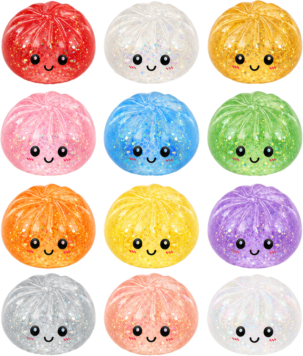 Fun Doh Mystery Fortune Cookie Squishy Dumpling - Colors Vary