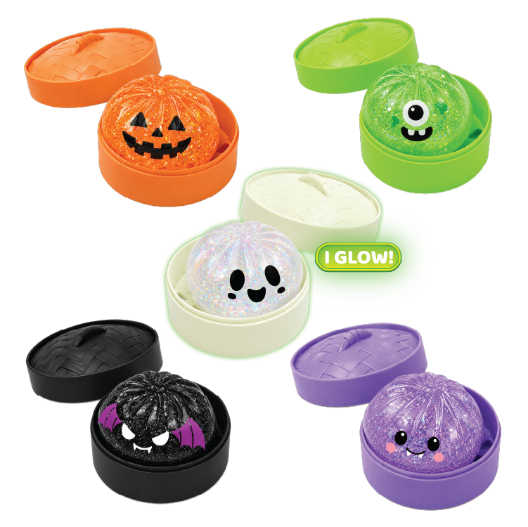 Fun Doh Petite Spooky Halloween Squishy Dumpling- Colors Vary