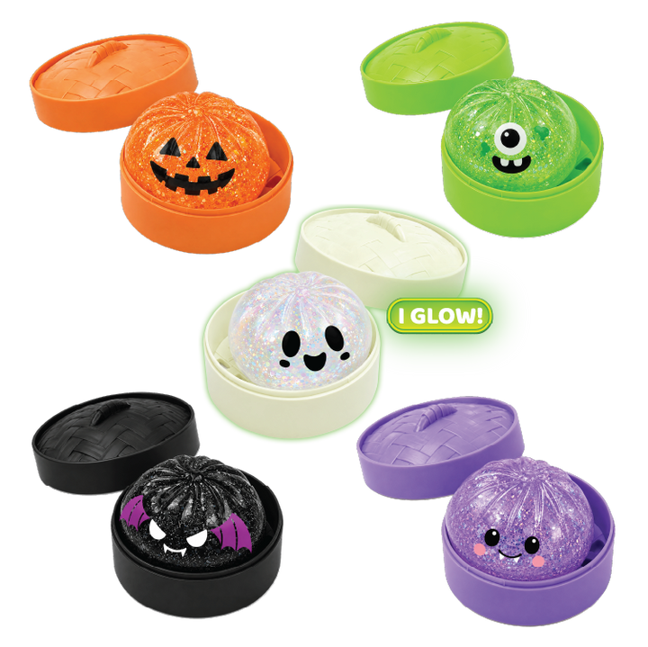 Fun Doh Petite Spooky Halloween Squishy Dumpling- Colors Vary