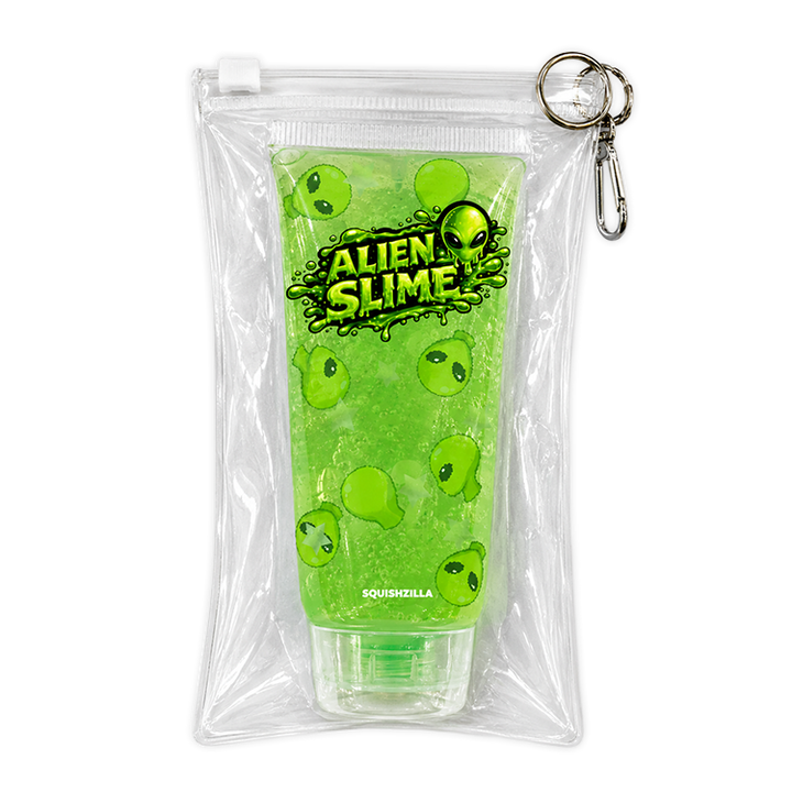 Fun Doh Squishy Tube Toy Fidget Sensory Keychain- Color varies