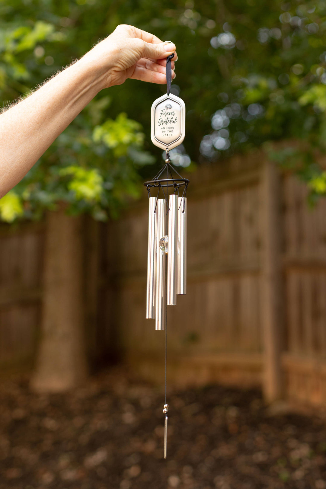 Forever Grateful Thoughtful Thank You Gift Windchime